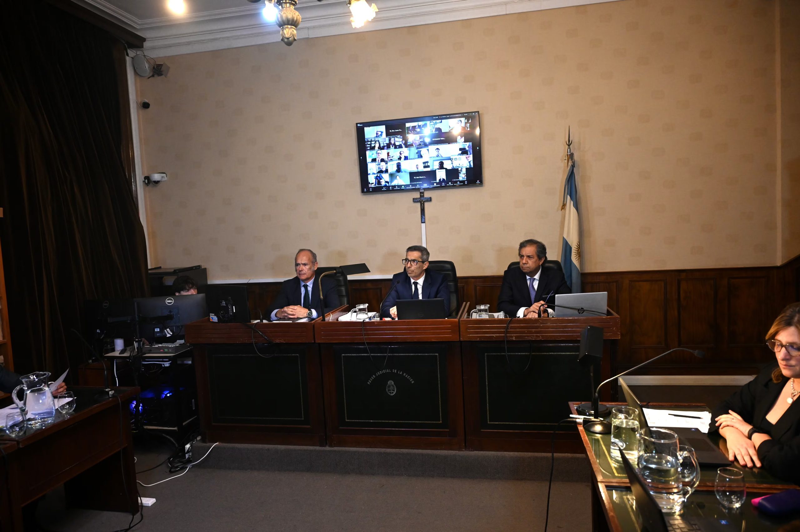 El Tribunal Oral Federal 7, encargado de llevar el juicio (RS Fotos)