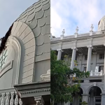 Cúpula del Palacio Municipal de Guayaquil presenta daños este viernes, 27 de febrero