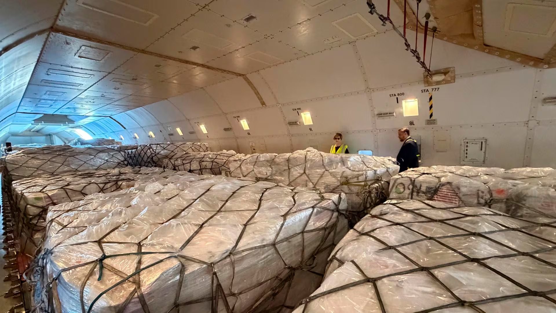 El cargamento fue despachado desde Estados Unidos tras un acercamiento diplomático (X)