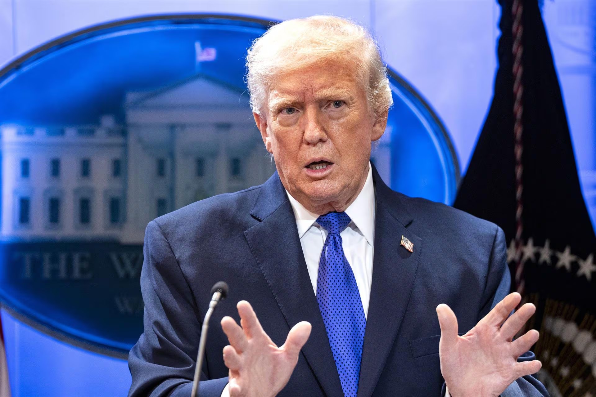 Donald Trump anunció que 50 millones de barriles de petróleo venezolano se dirigen hacia Houston (Europa Press)