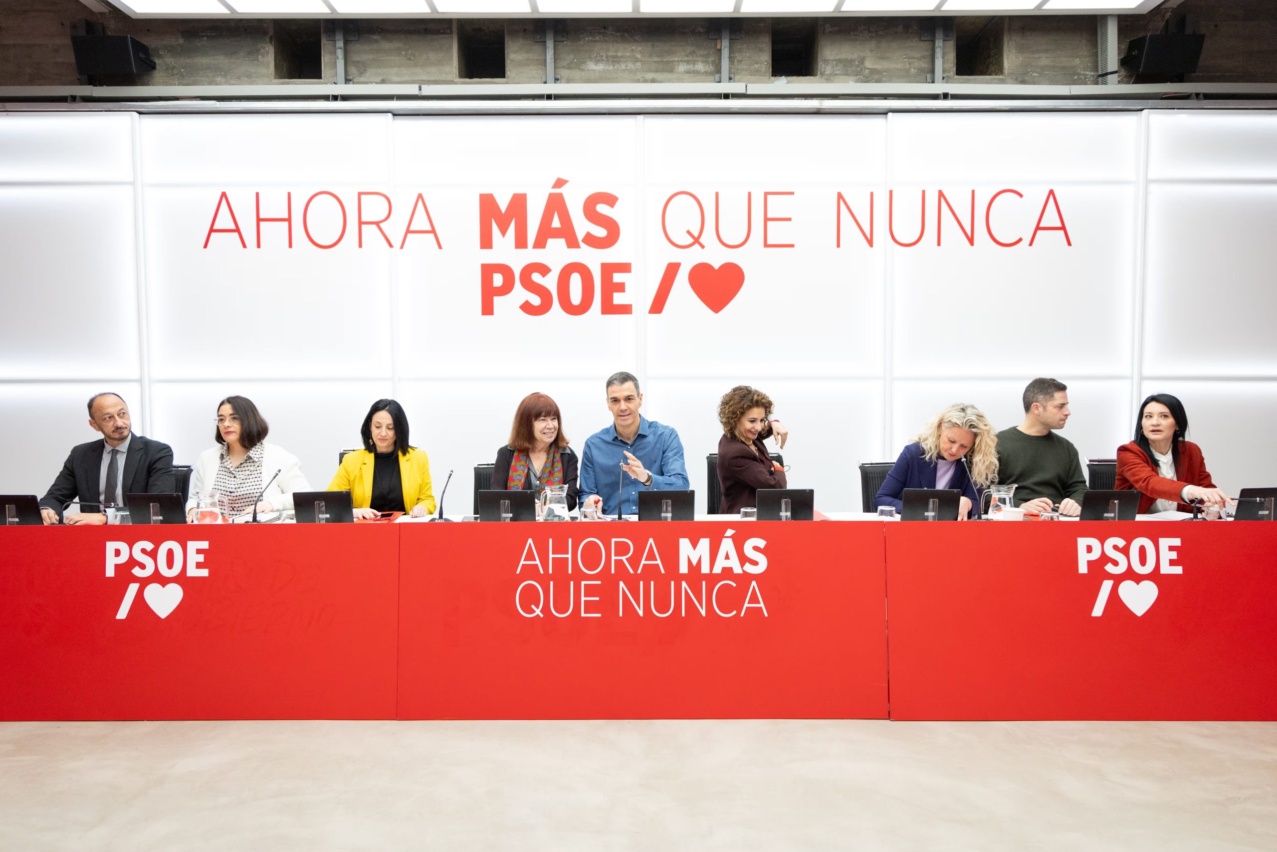 Comisión Ejecutiva Federal del PSOE. (Foto: PSOE)