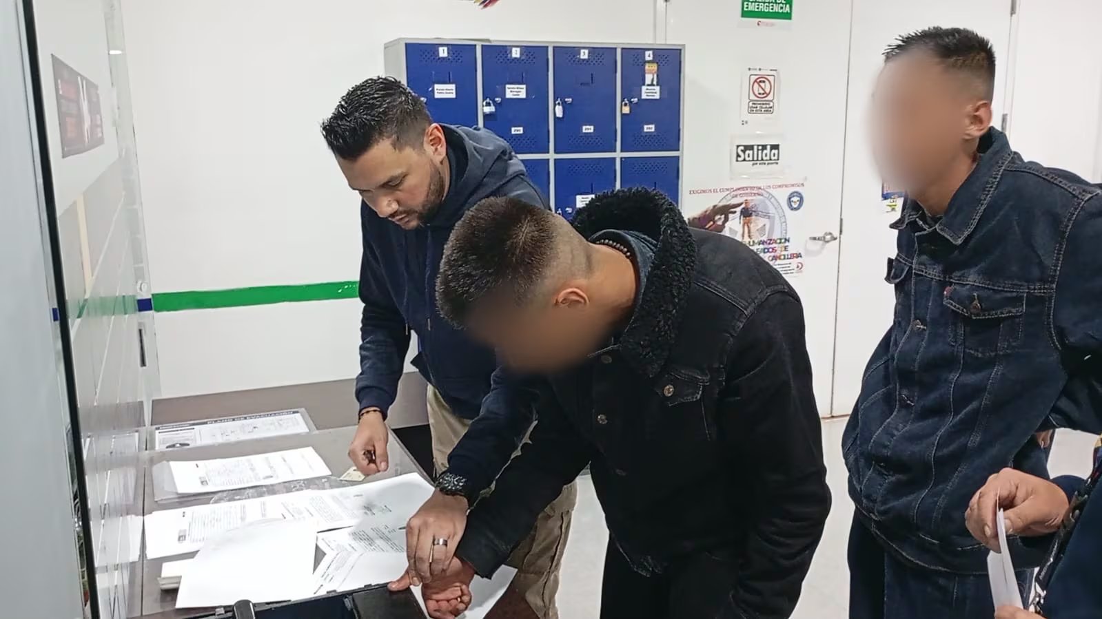 La operación fue posible gracias a la alerta emitida por el Centro Estratégico Conjunto de Análisis Migratorio (Cecam) - crédito Migración Colombia