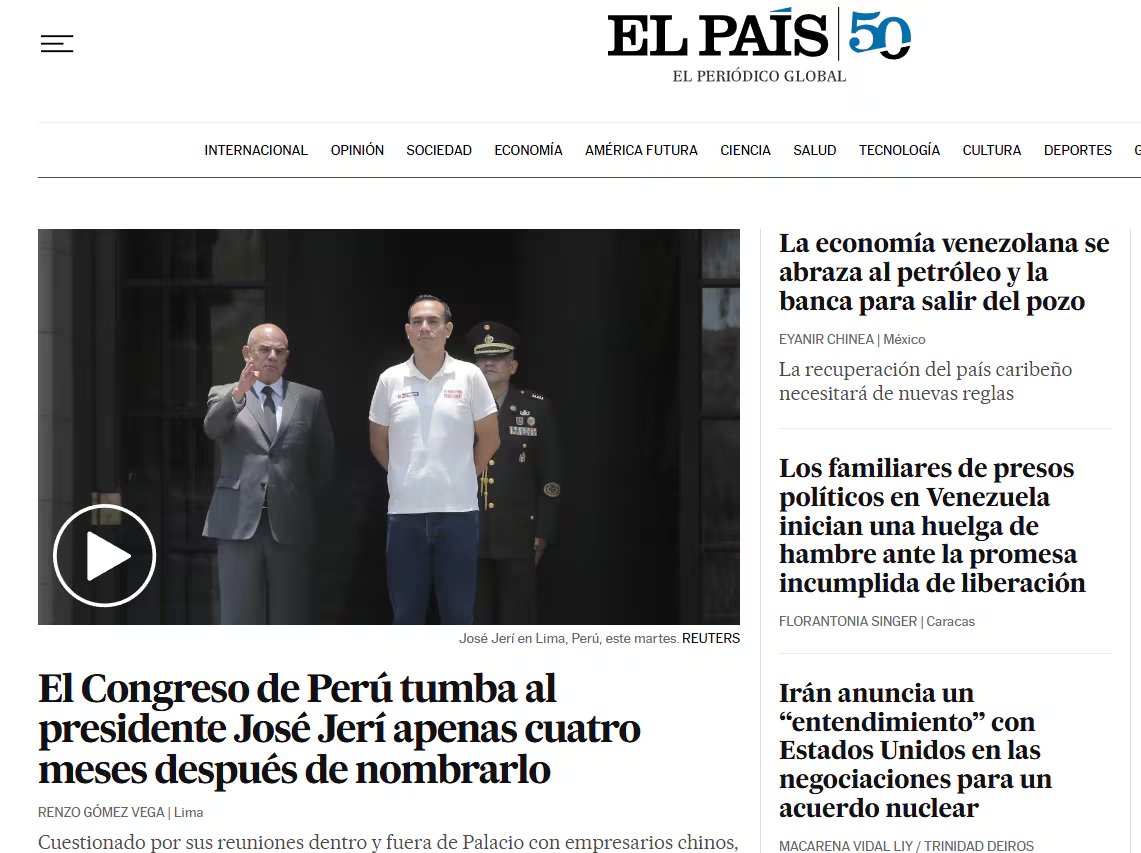 Captura: El País