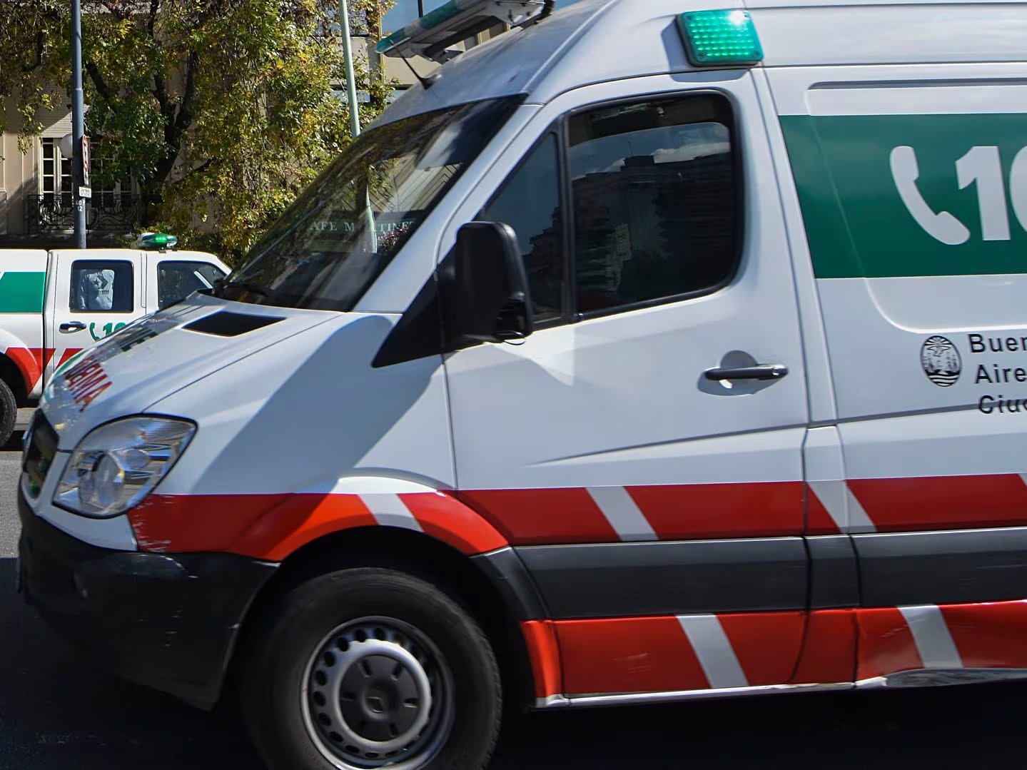 En el lugar hay personal del SAME para asistir a los afectados