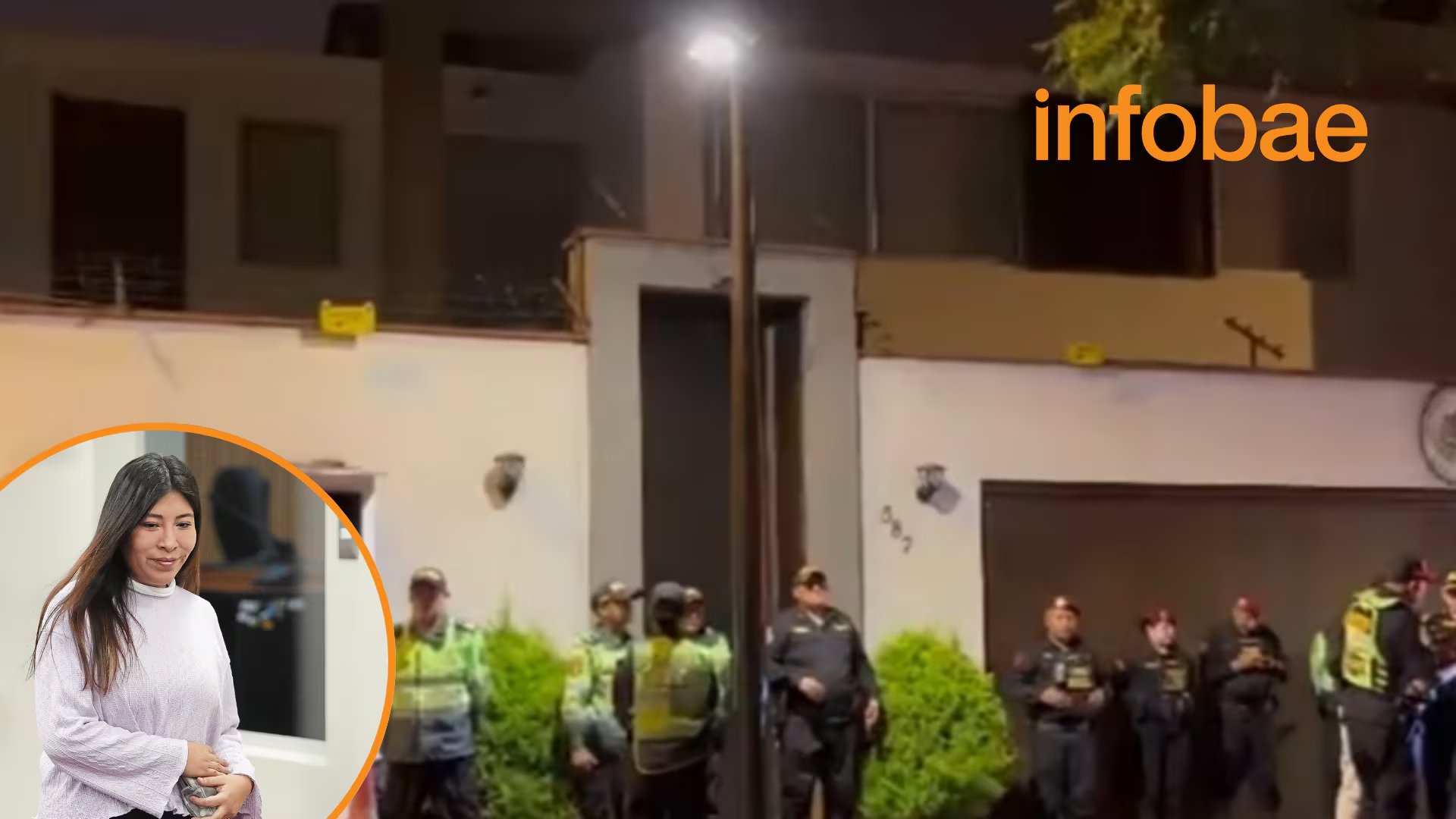 General Óscar Arriola llegó a la Embajada de México la madrugada de Navidad para vigilar a Betssy Chávez. (Foto: Composición - Infobae)