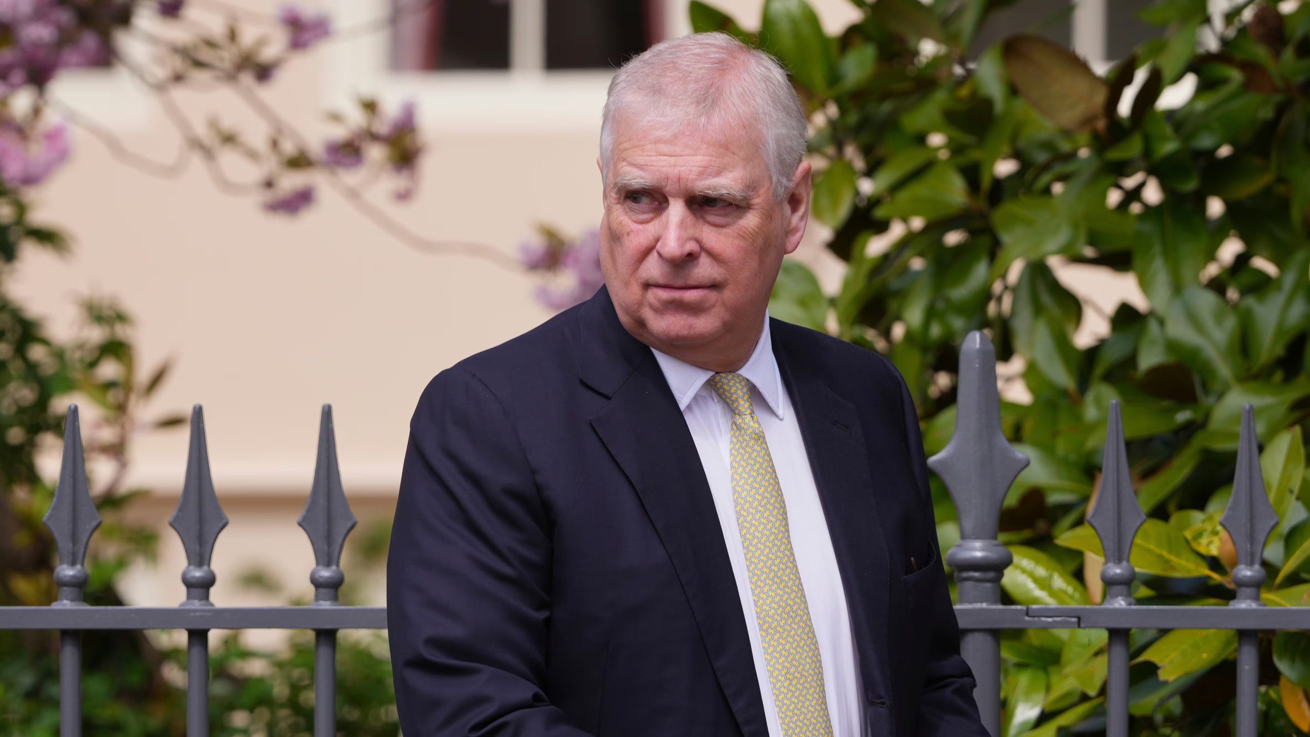 El príncipe Andrés en la Capilla de San Jorge en el Castillo de Windsor en Inglaterra el 20 de abril del 2025. (AP foto/Kirsty Wigglesworth)