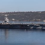 El USS Gerald R. Ford llega a Israel en medio de tensiones con Irán