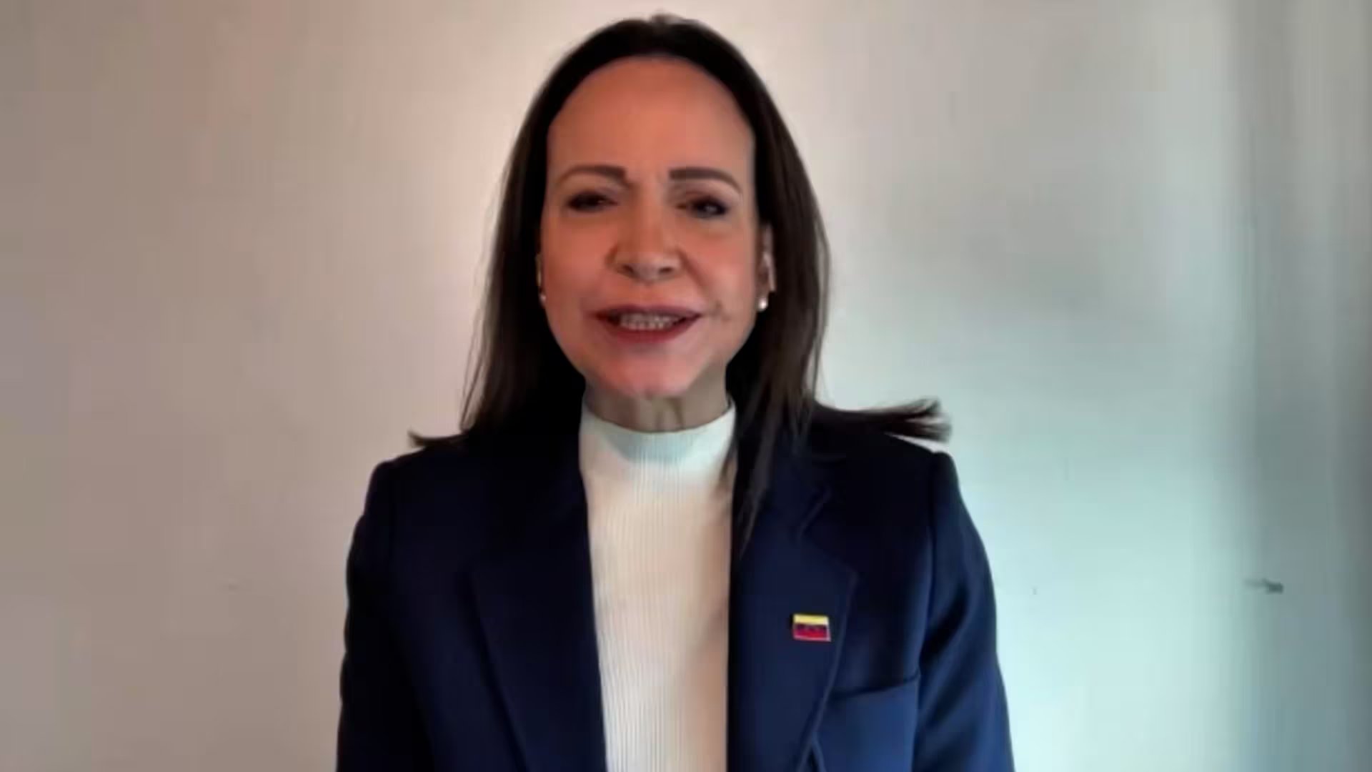 Machado permanece en Estados Unidos como símbolo de la oposición marginada bajo la nueva ley (Captura de video)