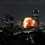 Irán lanza masivo ataque contra Israel: más de 200 misiles y un muerto