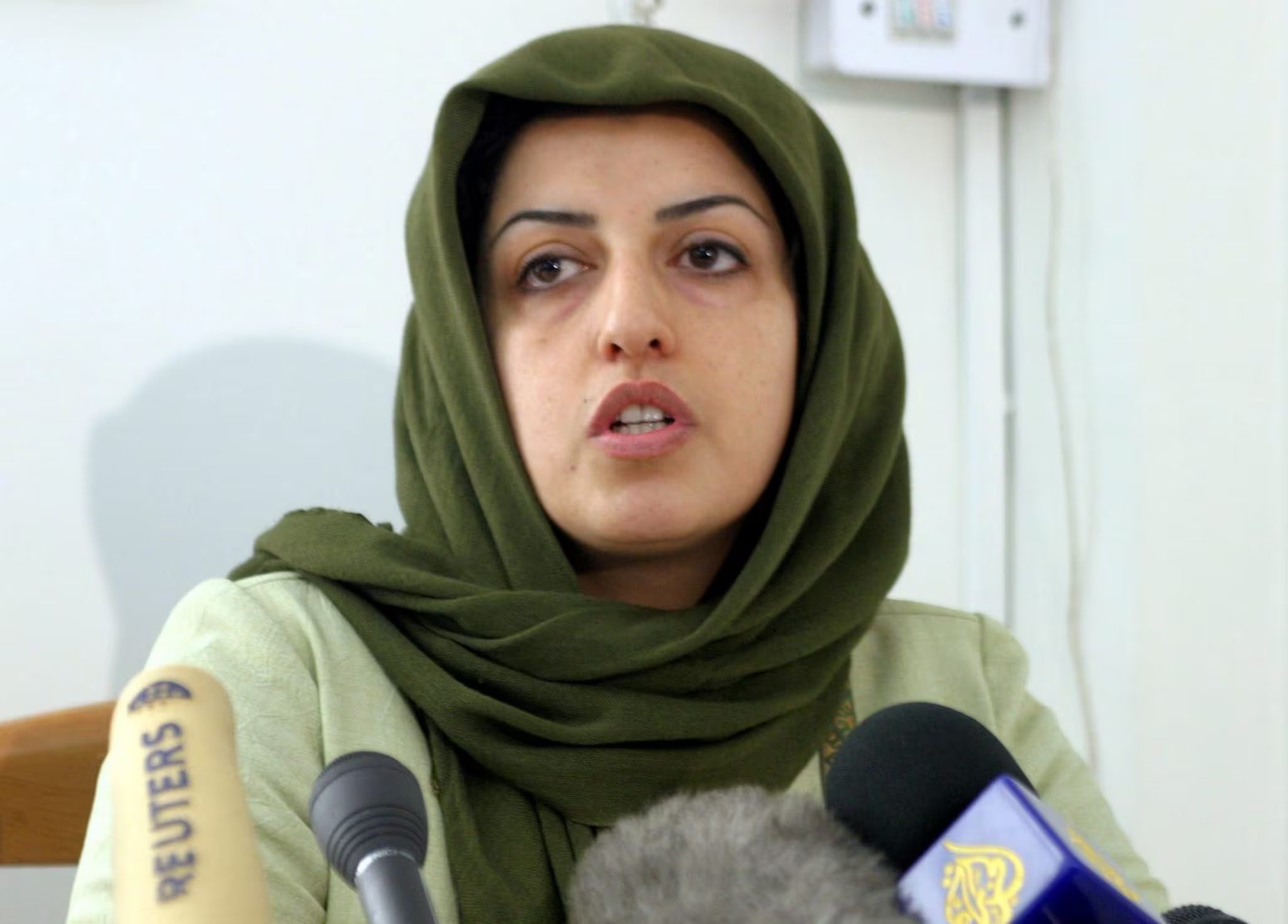 Narges Mohammadi (EFE/Abedin Taherkenareh/Archivo)