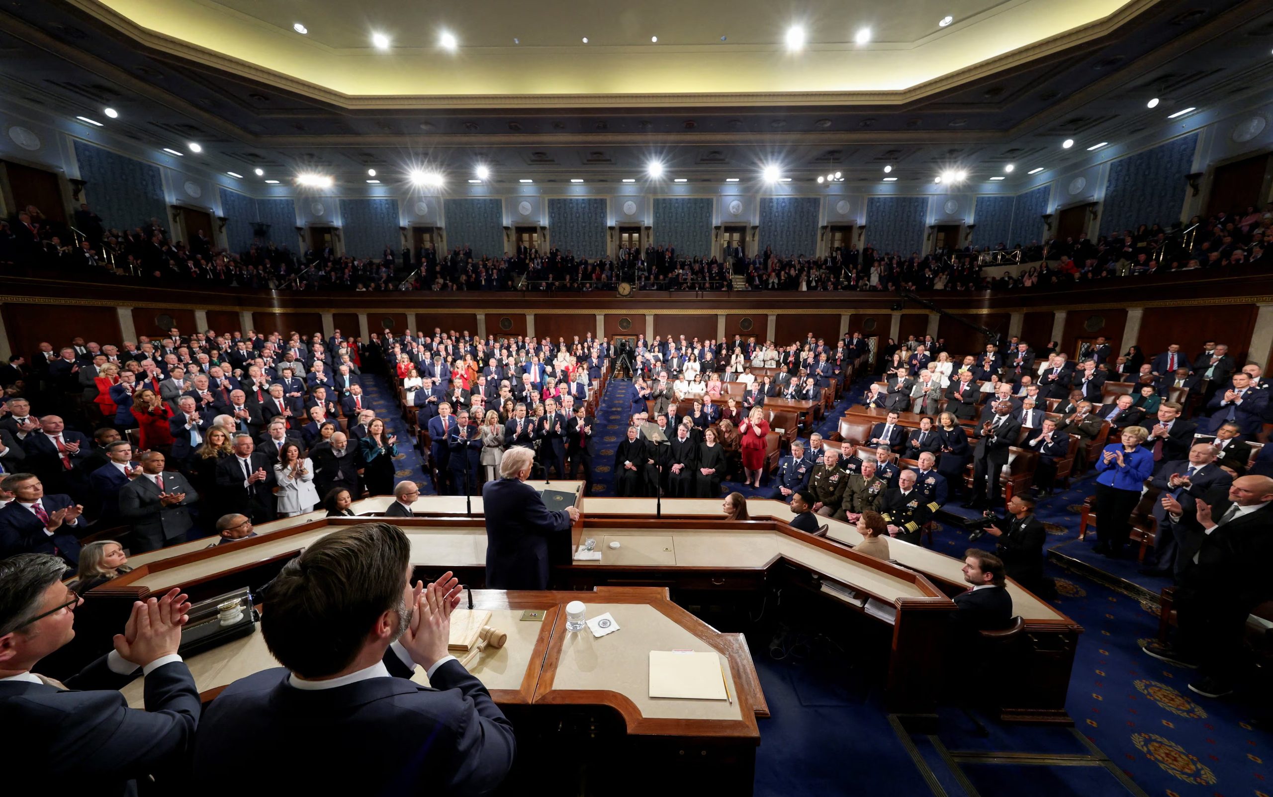 “Hoy, nuestra frontera está segura. Nuestro espíritu se ha recuperado
