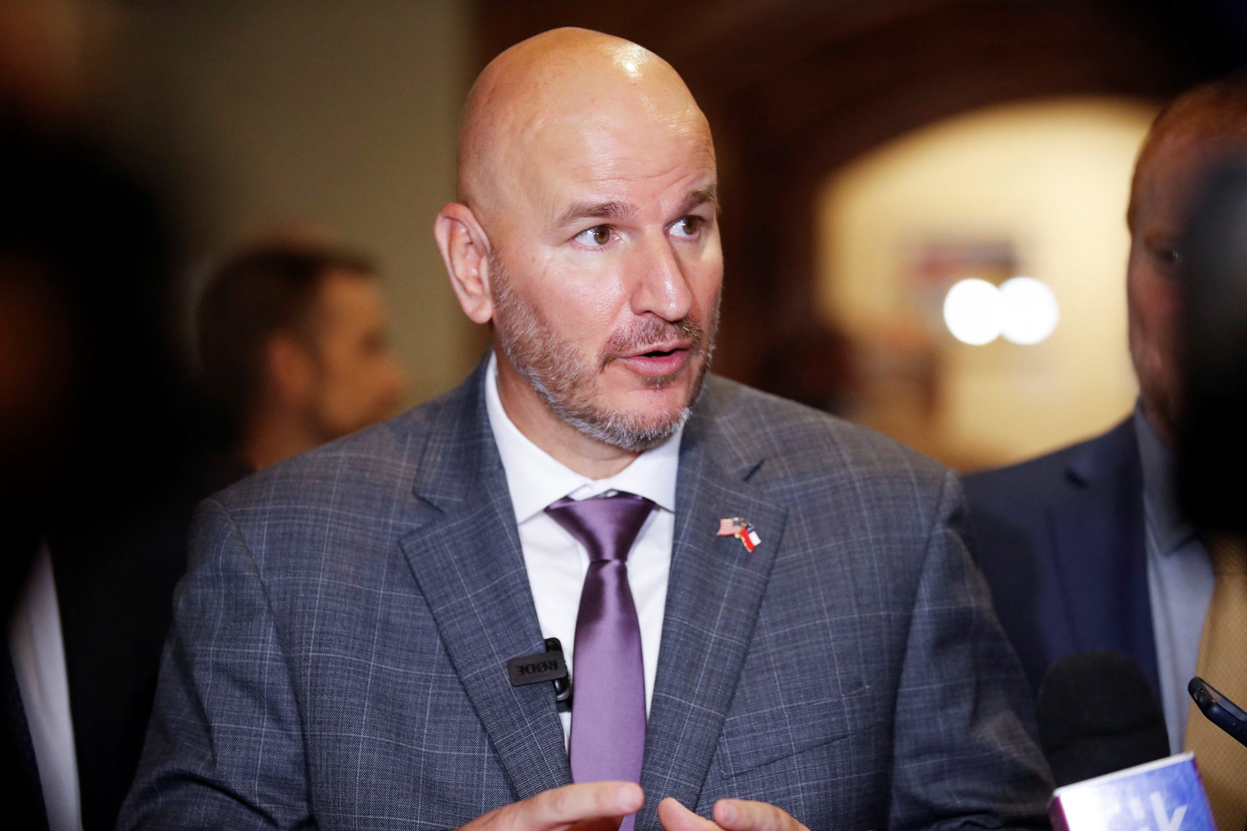 FOTO DE ARCHIVO-eL Embajador de EEUU en Chile Brandon Judd asiste a reunión con parlamentarios en el Congreso, en Valparaíso, Chile, el 14 de enero de 2026. REUTERS/Rodrigo Garrido