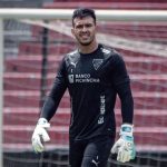 DE VUELTA AL ARCO: Gonzalo Valle regresó a la actividad con Liga de Quito