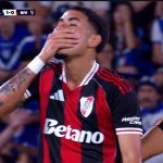MALAS NOTICIAS: Kendry Páez salió lesionado durante la derrota de River Plate