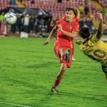 Cierre positivo en la pretemporada: Barcelona le ganó 1-0 a Aucas en la Noche Amarilla de Quito