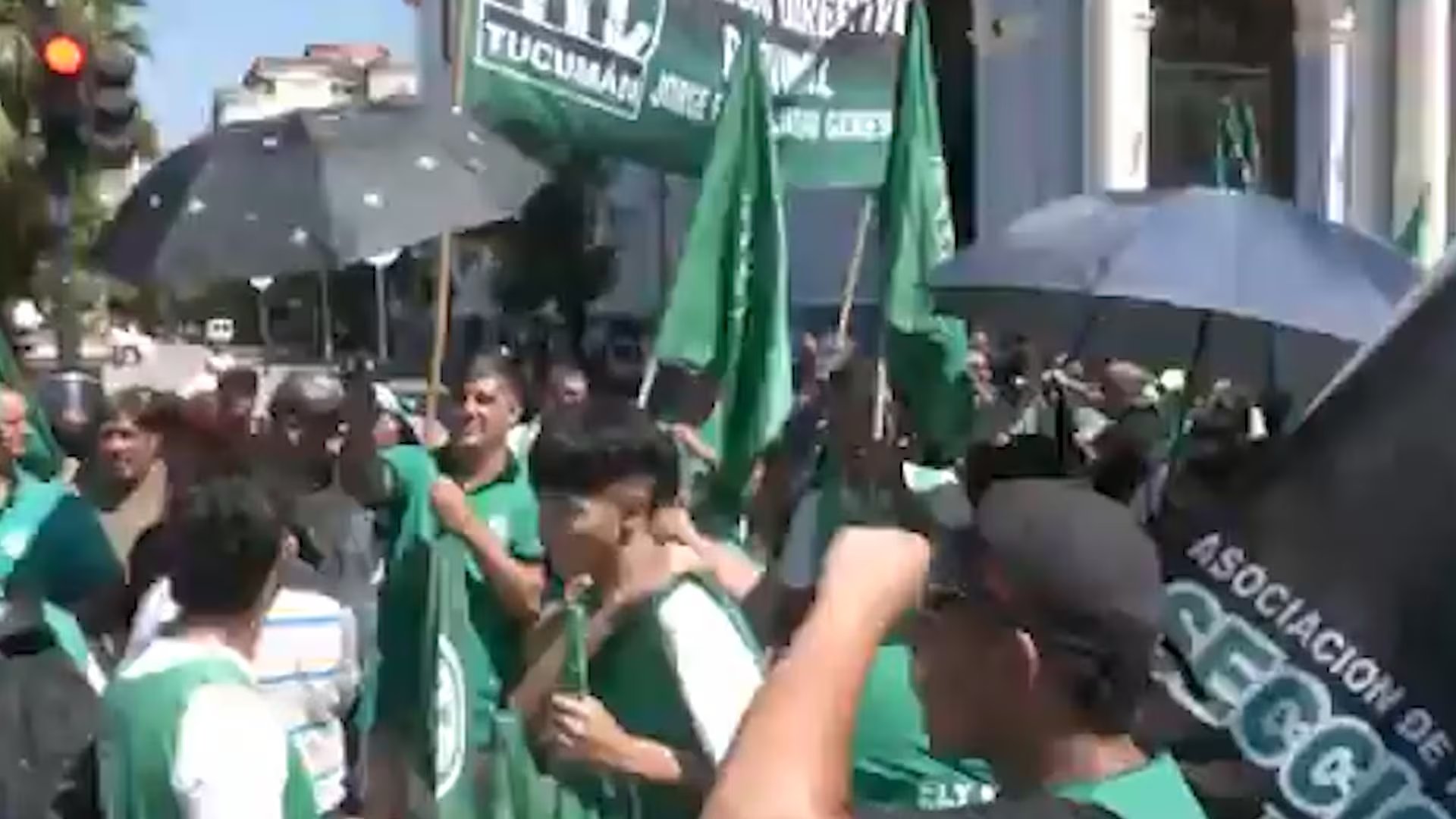 En Tucumán, la movilización fue en la Plaza Independencia