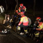 Colisión múltiple en Guayllabamba deja tres personas heridas