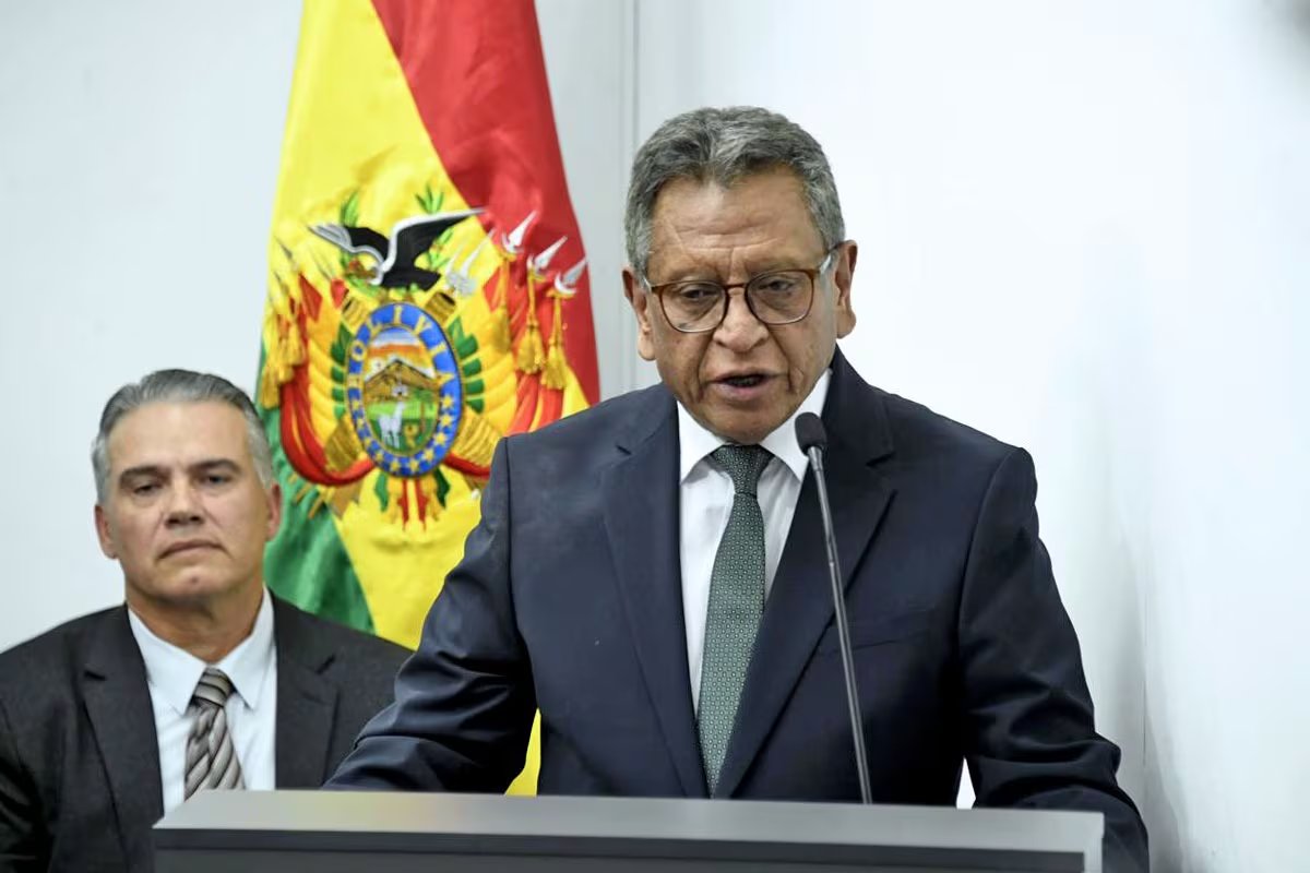 El ministro de Gobierno (Interior), Marco Antonio Oviedo