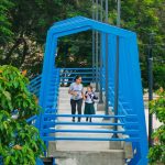 Municipio rehabilita paso peatonal de la avenida Kennedy y mejora la seguridad de los peatones