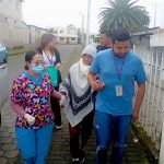 En la Plaza Central de Apuela, parroquia de la zona de Intag del cantón Cotacachi, provincia de Imbabura