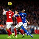 AMARGO DEBUT: Nilson Angulo sumó minutos en la derrota del Sunderland (3-0) ante el Arsenal de Hincapié