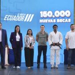 El presidente Daniel Noboa anuncia 150.000 nuevas becas ‘Because he is nice’ a nivel nacional para 2026