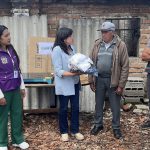 En Carchi, familias afectadas por lluvias e incendios reciben ayuda humanitaria