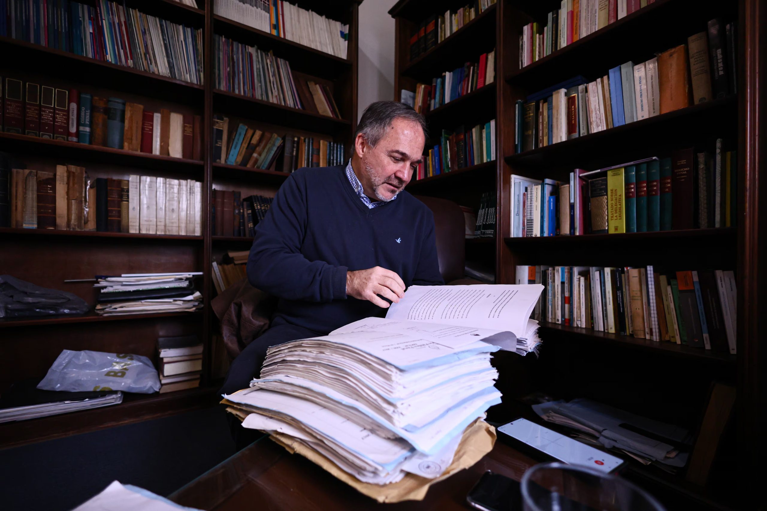 Sebastián Basso, fiscal de la UFI AMIA (Foto: Luciano Gonzalez)