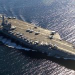 USS Nimitz arriba a Panamá para maniobras del ejercicio Mares del Sur
