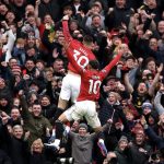 SONRÍEN LOS DIABLOS ROJOS: El Manchester United se impuso 3-1 ante el Aston Villa