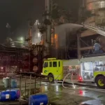 Incendio en la Refinería de Esmeraldas fue controlado tras una hora de labores
