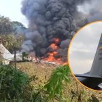 Indagan causas y posible sobrepeso en caída de avión Hércules en Colombia