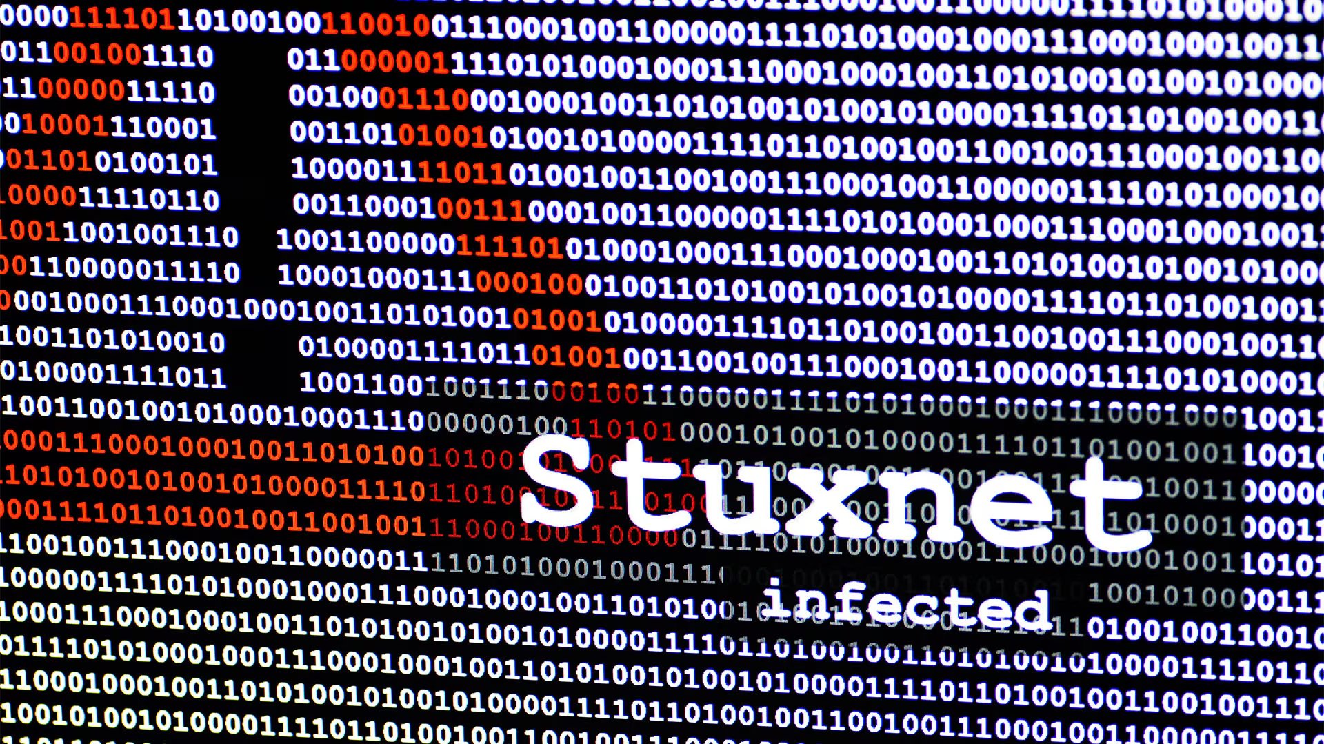 Un aviso del malware Stuxnet
(Shutterstock)