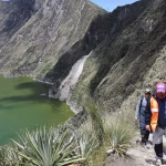 Secretaría de Riesgos descarta reactivación volcánica del Quilotoa, tras reporte de oleaje