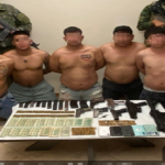 Fuerzas Armadas detienen a siete supuestos integrantes de Los Choneros con fusiles, municiones y dinero