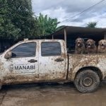 Prefectura de Manabí brinda apoyo ante inundación del refugio Callejeritos SOS en Chone