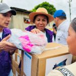 MDH articula con otras instituciones de Estado la entrega de ayuda humanitaria a familias afectadas por inundaciones en Muisne
