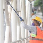 Paso peatonal de la avenida de las Américas en Guayaquil se habilita mientras finalizan labores de mantenimiento
