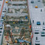 Culmina montaje de vigas metálicas para paso elevado de la av. del Bombero y se encamina conformación de losa superior