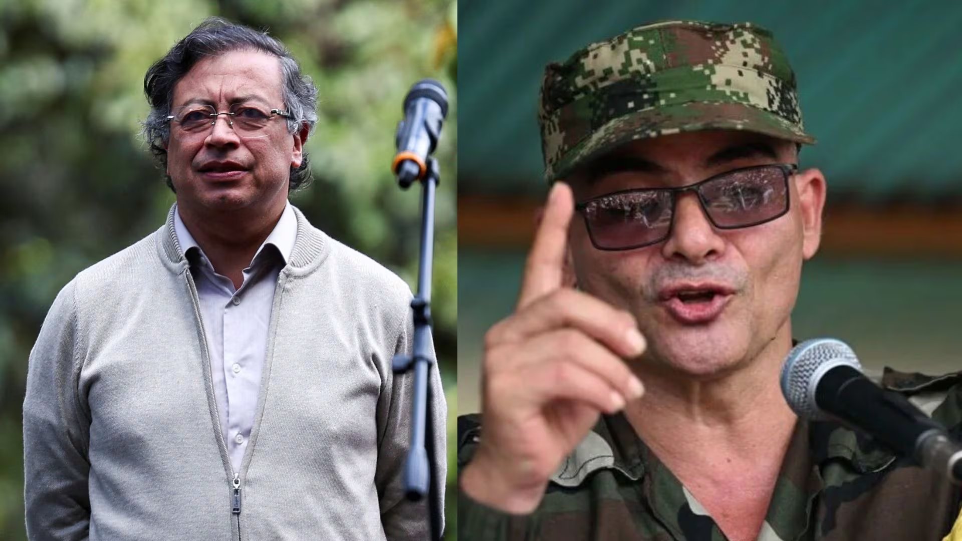 El poderío que ganó alias Iván Mordisco durante la Paz Tota - crédito Joaquín Sarmiento/AFP/Presidencia