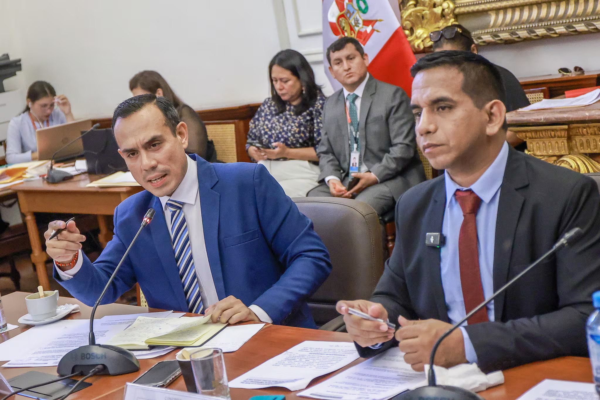 El presidente Jerí negó irregularidades y solicitó indagar la filtración de videos que originaron las sospechas sobre sus reuniones. - Crédito: Presidencia