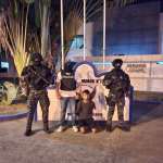 Alias ‘Rojo’, presunto integrante de Los Choneros, fue aprehendido en Manabí