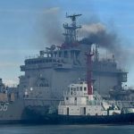 Ecuador fortalece su Armada con la llegada del buque BAE Jambelí