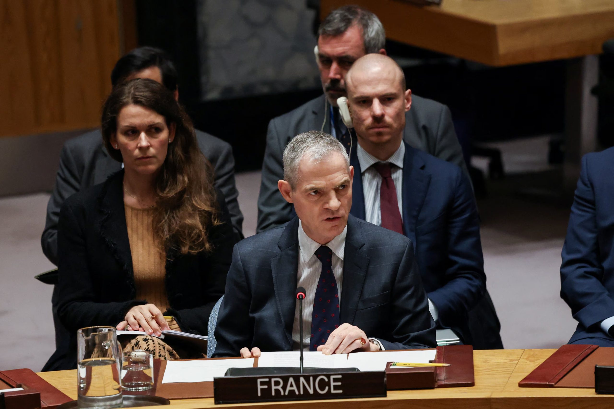 El embajador francés ante la ONU, Jérôme Bonnafont (REUTERS)