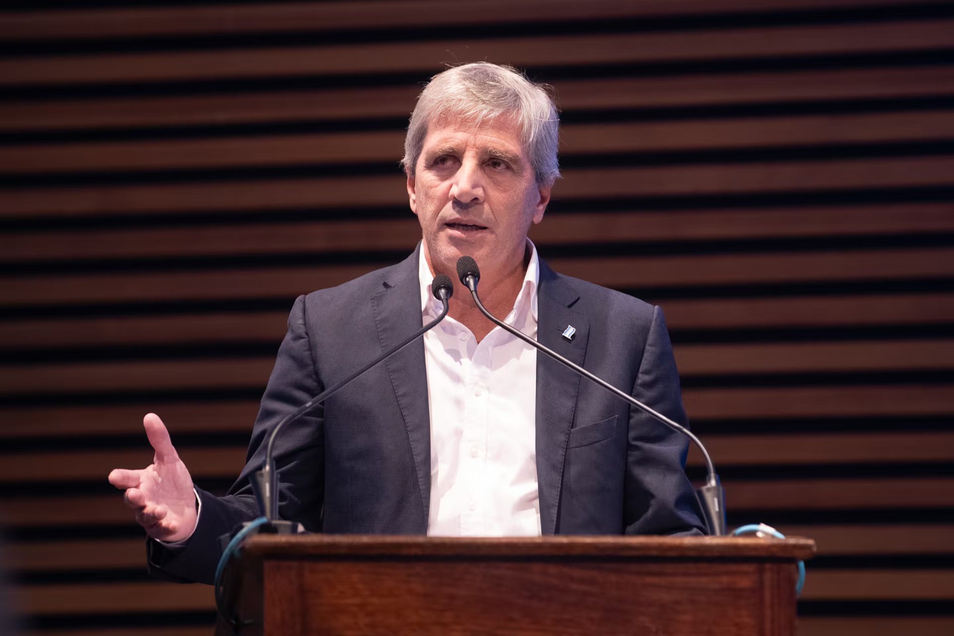 Caputo reconoció que la inflación volverá a estar en alza (Jaime Olivos)