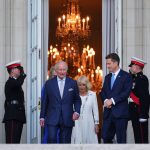 Carlos III: bienvenida oficial en Casa Blanca y discurso ante Congreso