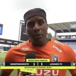 “No nos pueden robar así”: Portero de Leones FC mostró su malestar durante el partido frente a IDV