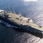 Ecuador recibe portaviones de Estados Unidos en medio de cooperación en seguridad