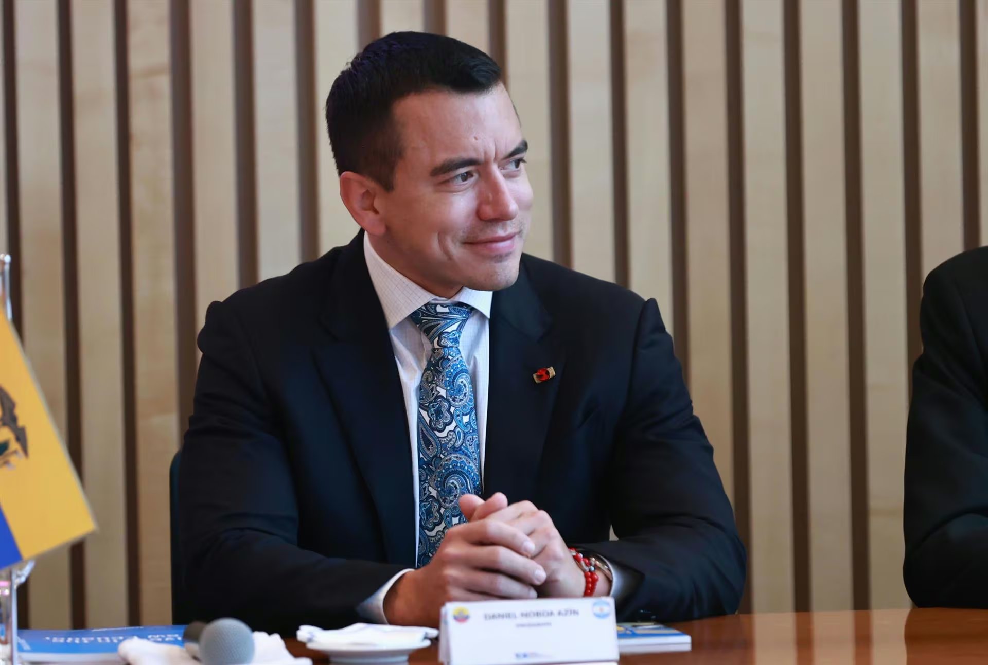 El presidente de Ecuador, Daniel Noboa (Europa Press)