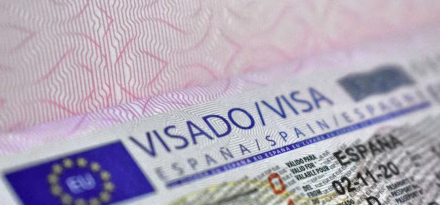 Foto de archivo de un visado de España. (Legalteam)